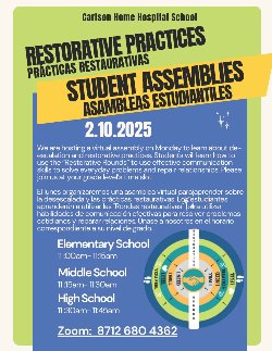 Restorative Practices flyer